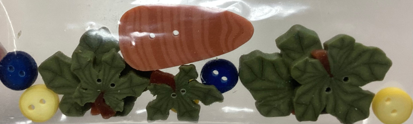 Glendon Place: A Sociable Scarecrow Embellishment Pack by Just Another Button Company