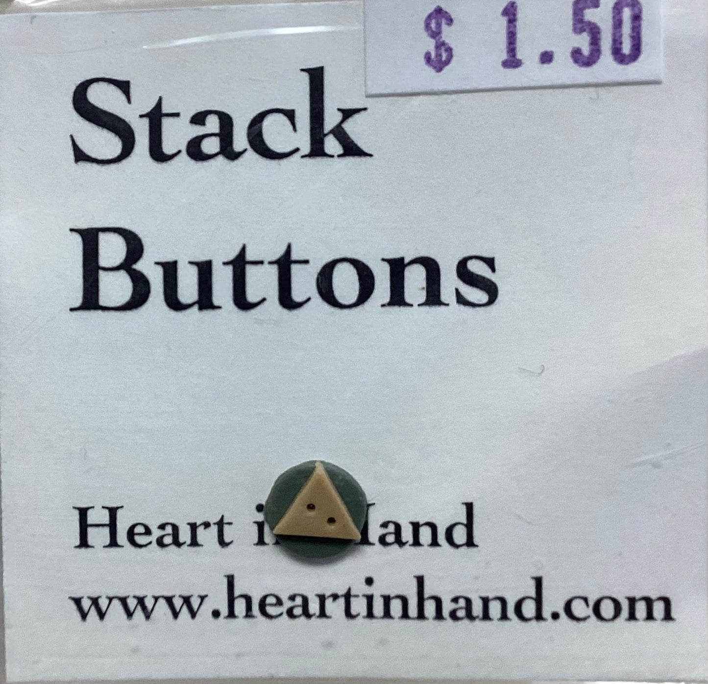 Stack Buttons by Heart in Hand Needleart