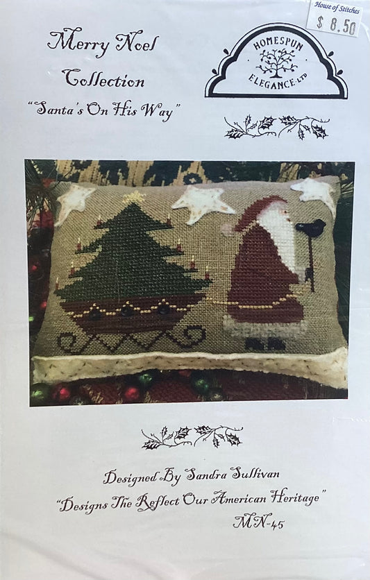 Merry Noel Collection: Santa’s On His Way by Homespun Elegance