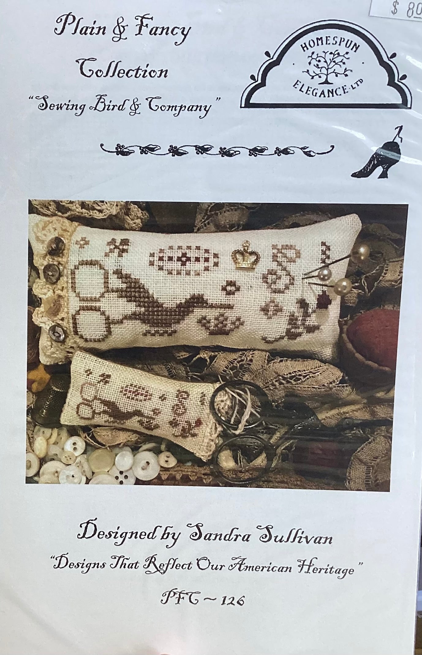 Plain & Fancy Collection: Sewing Bird & Compnay by Homespun Elegance
