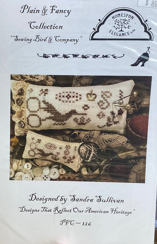 Plain & Fancy Collection: Sewing Bird & Compnay by Homespun Elegance