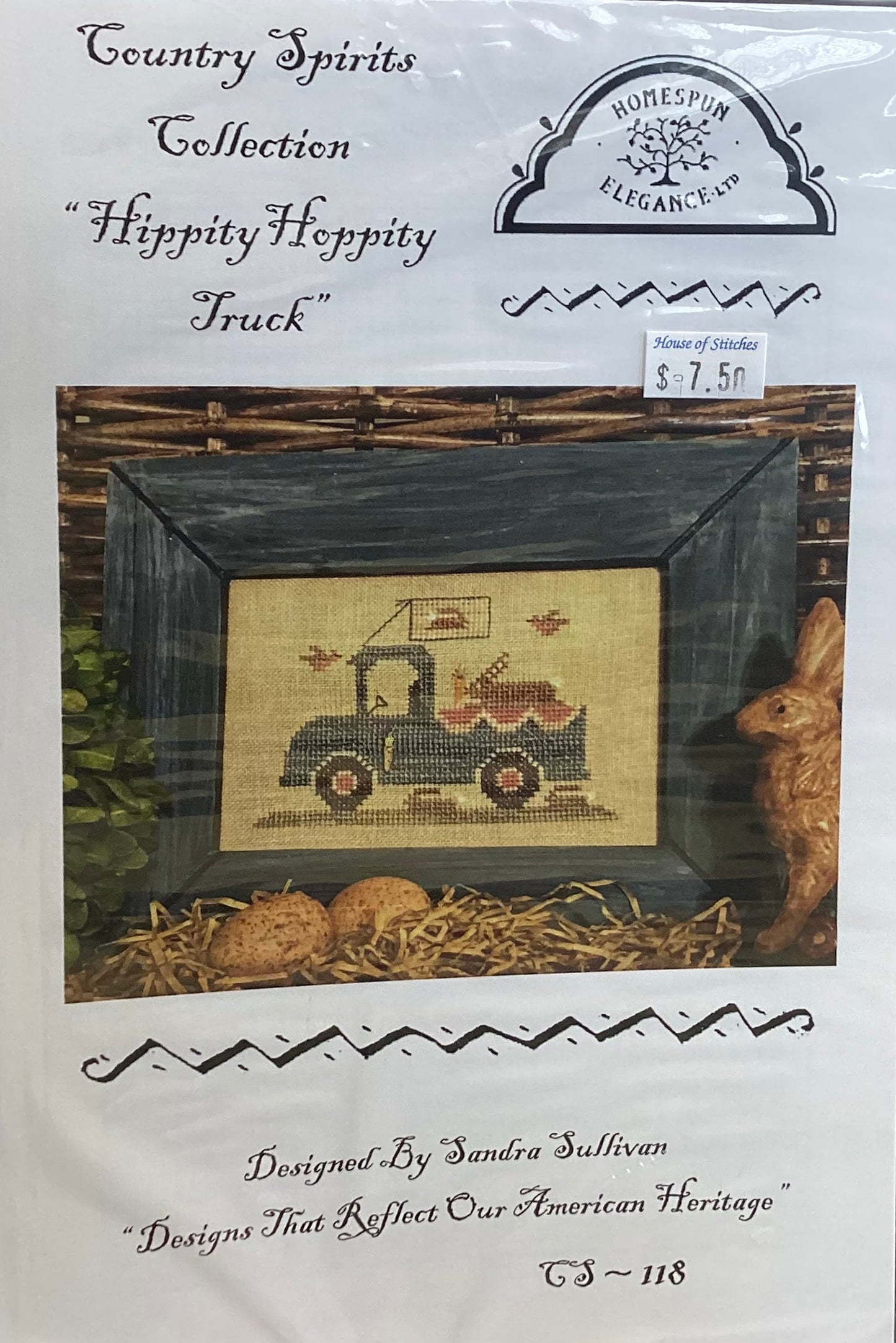 Country Spirits Collection: Hippity Hoppity Truck by Homespun Elegance