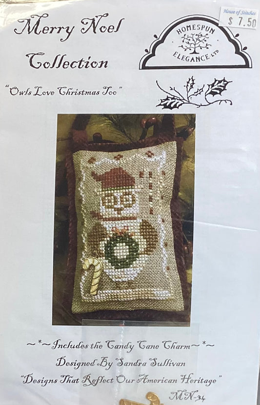 Merry Noel Collection: Owls Love Christmas Too by Homespun Elegance