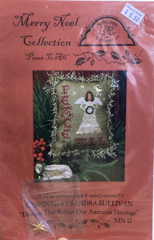 Merry Noel Collection: Peace To All by Homespun Elegance