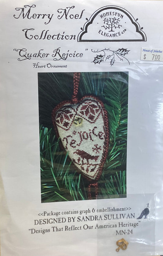 Merry Noel Collection: Quaker Rejoice by Homespun Elegance