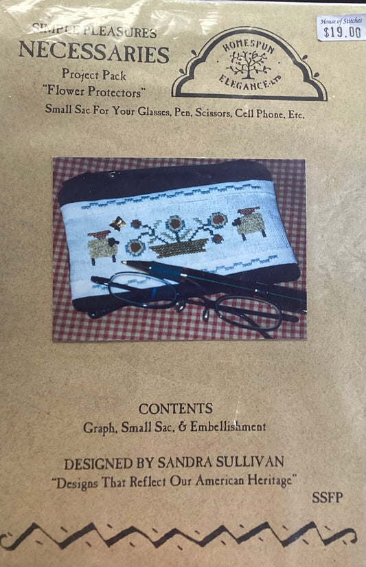 Simple Pleasures Necessaries Project Pack “Flower Protectors” by Homespun Elegance