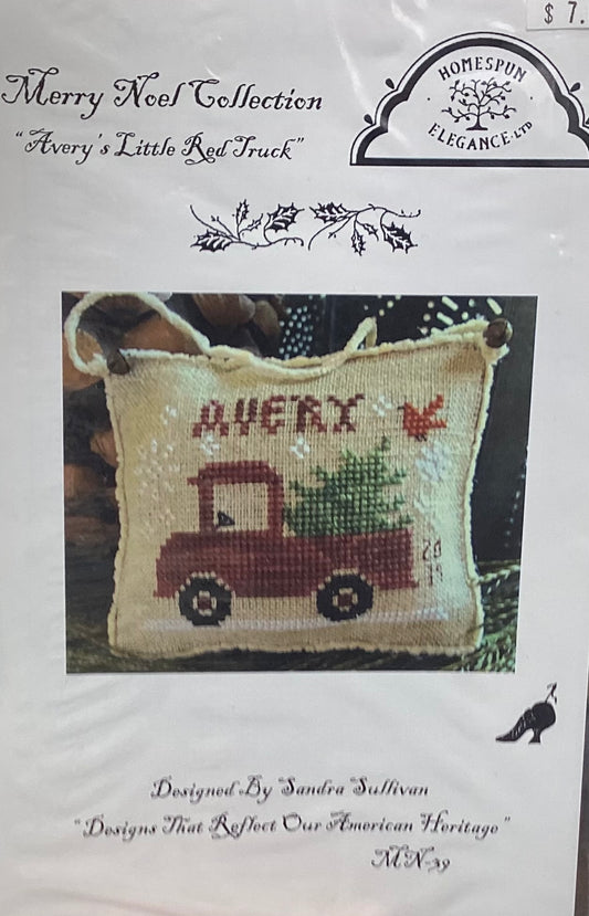 Merry Noel Collection: Avery’s Little Red Truck by Homespun Elegance