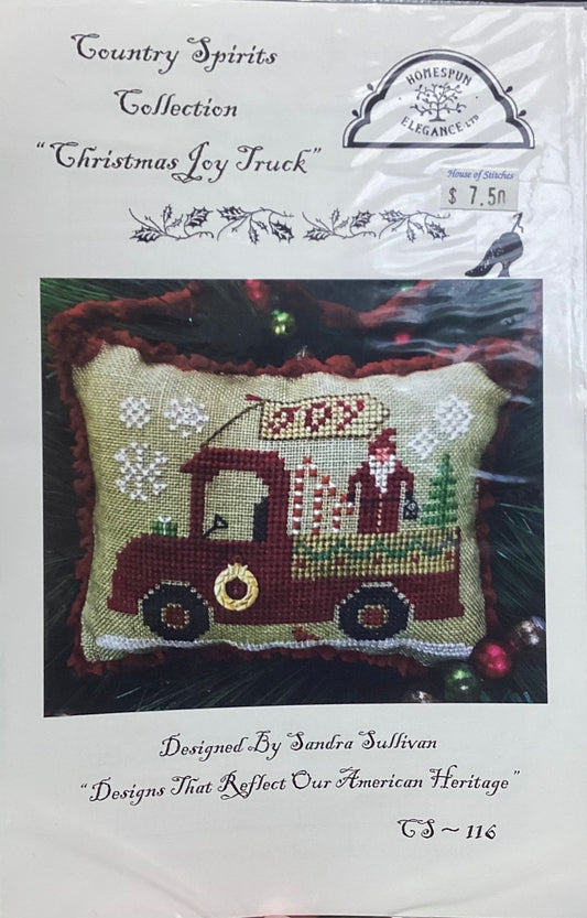 Country Spirits Collection: Christmas Joy Truck by Homespun Elegance