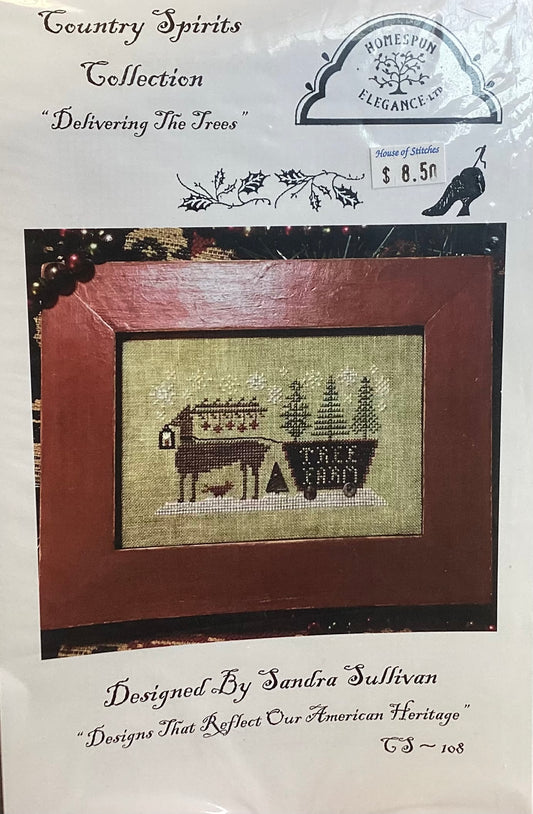 Country Spirits Collection: Delivering The Trees by Homespun Elegance