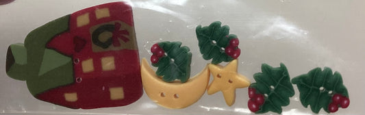 Milady’s Needle: Silent Night Embellishment Pack by Just Another Button Company