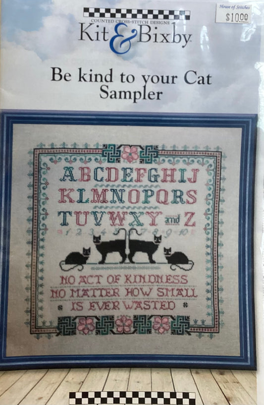 Be kind to your Cat Sampler by Kit & Bixby