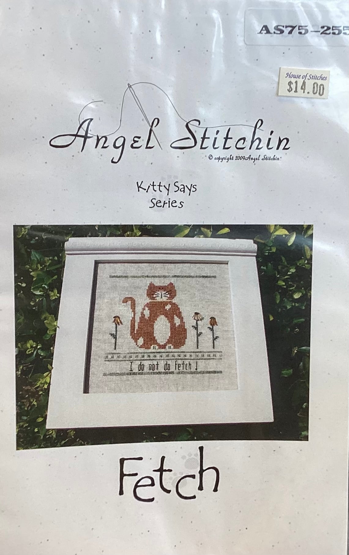 Fetch: Kitty Says Series by Angel Stitchin