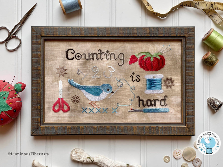 Counting is Hard by Luminous Fiber Arts