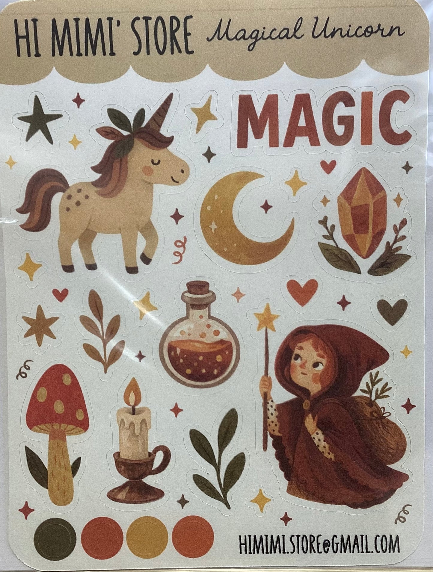Magical Year Collection 2026: January-Unicorn by Fairy Wool in the Wood