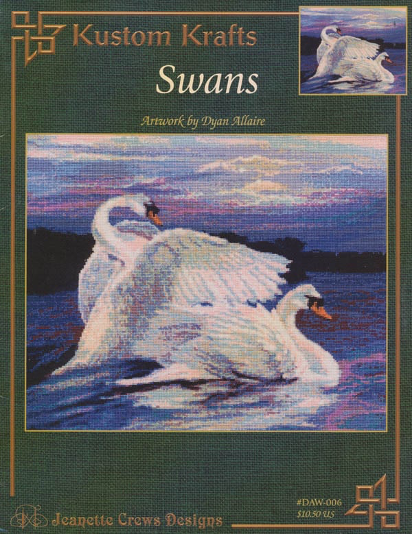 Swans by Jeanette Crews Designs