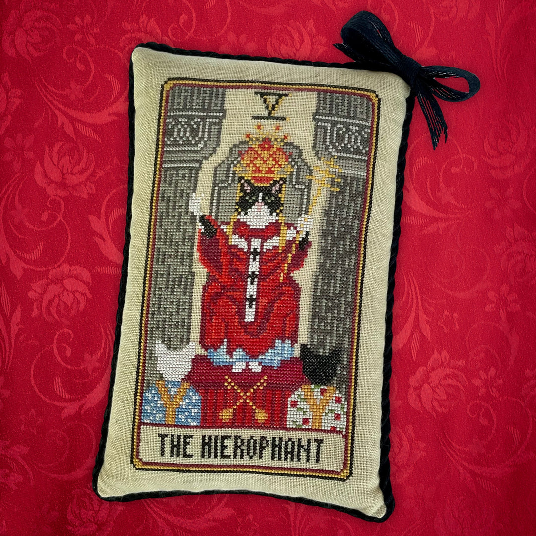 Cat Tarot V: The Hierophant by Dirty Annie