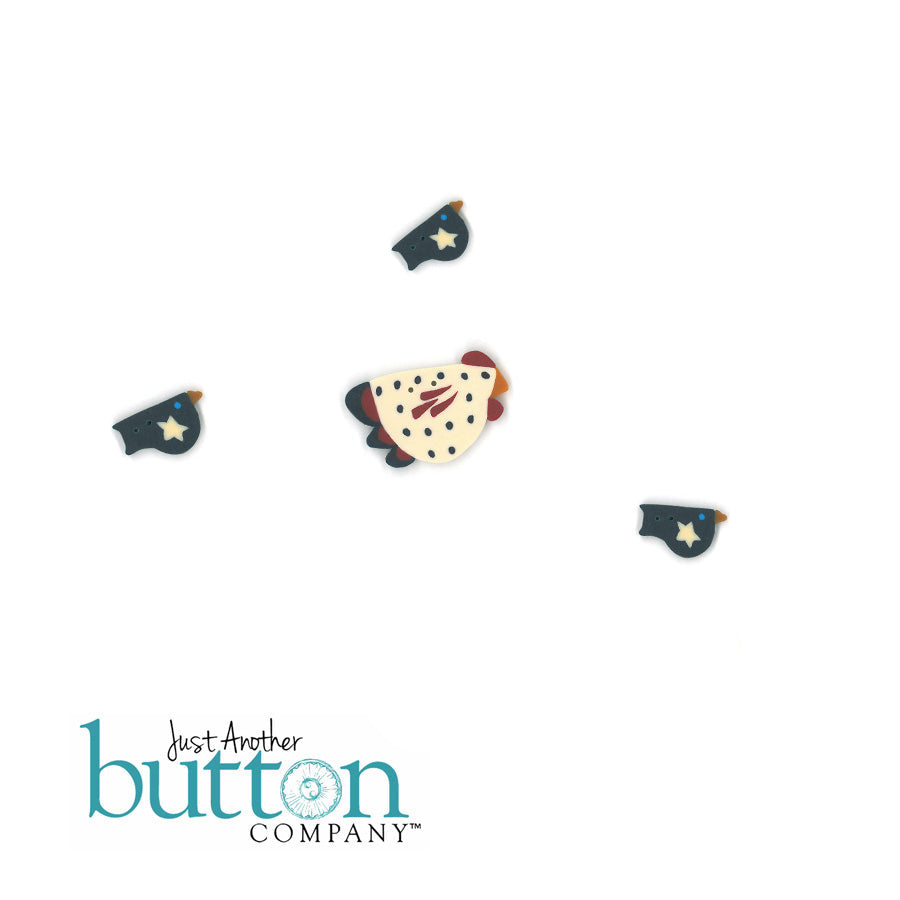 Needle’s Notions: Liberty Birds Embellishment Pack by Just Another Button Company