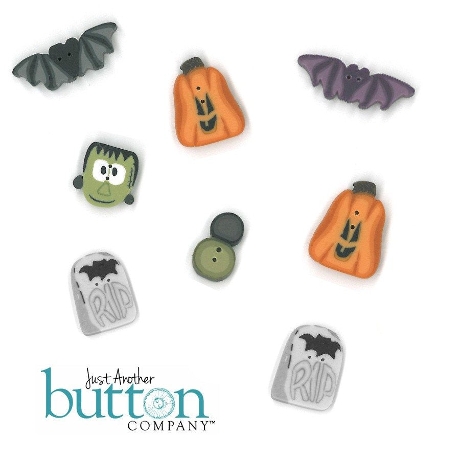 Praiseworthy Stitches: Croaking Toad Manor Embellishment Pack by Just Another Button Company