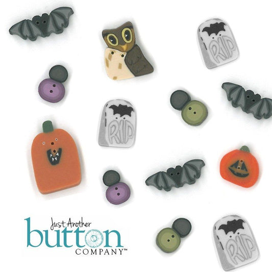 Praiseworthy Stitches: Widow Black’s B & B Embellishment Pack by Just Another Button Company