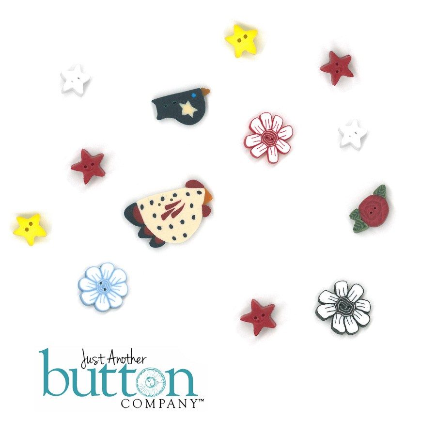 Raise the Roof Designs: Sam’s Socks, Short-n-Such Embellishment Pack by Just Another Button Company