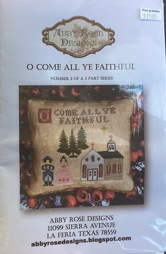 O Come All Ye Faithful by Abby Rose Designs