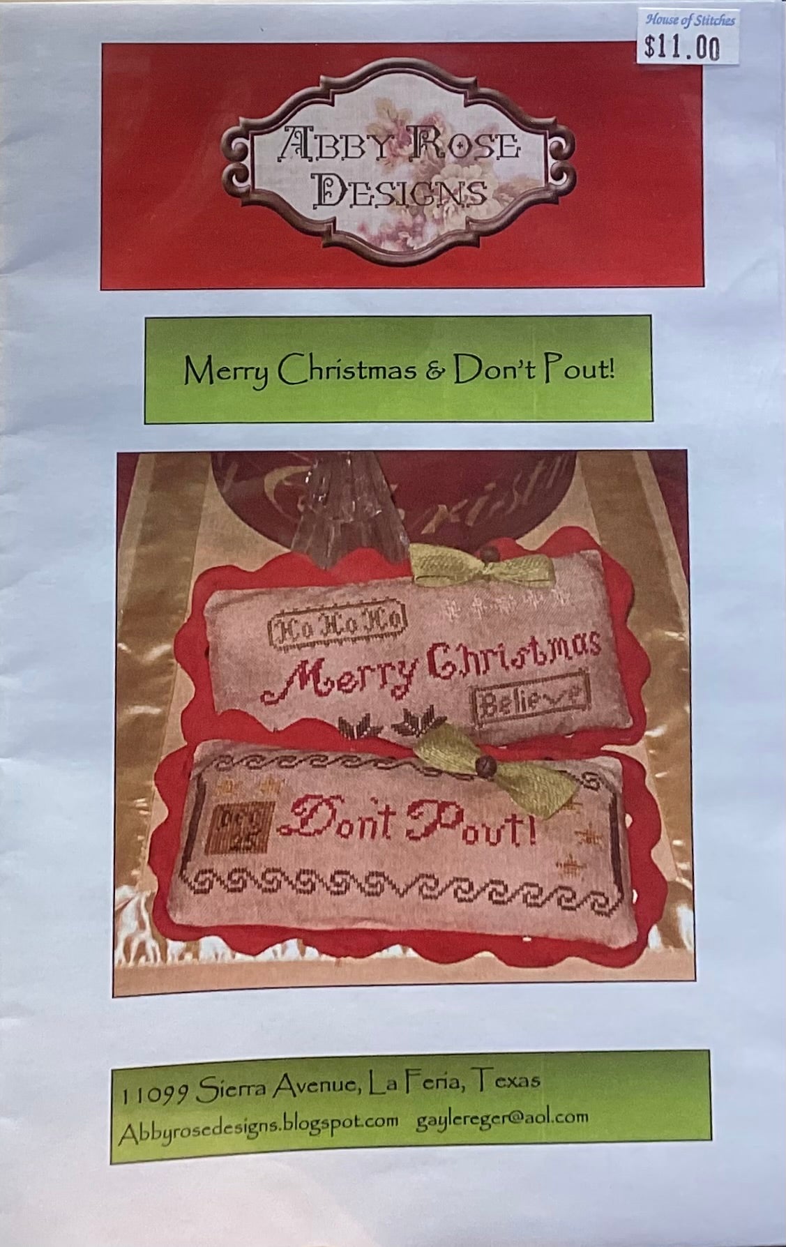 Merry Christmas & Don’t Pout! By Abby Rose Designs