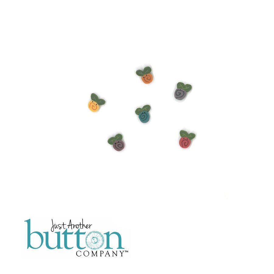 SamSarah Design Studio: Six Eggs in a Row Embellishment Pack by Just Another Button Company