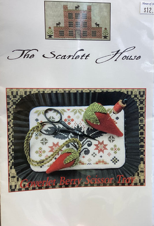 Coverlet Berry Scissor Tray by The Scarlett House