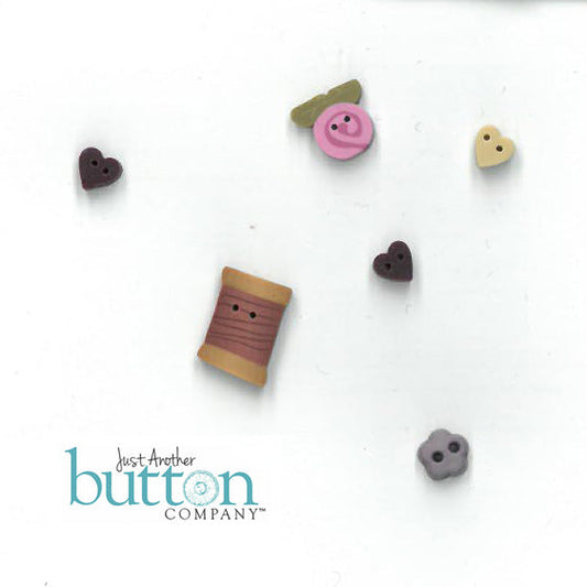 Shepherd’s Bush Printworks: Stitching Trifles Embellishment Pack by Just Another Button Company