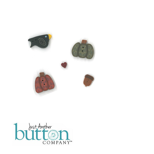 Shepherd’s Bush Printworks: Thanksgiving Trifles Embellishment Pack by Just Another Button Company