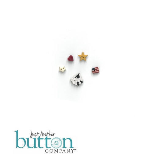 Shepherd’s Bush Printworks: Liberty Notes Embellishment Pack by Just Another Button Company