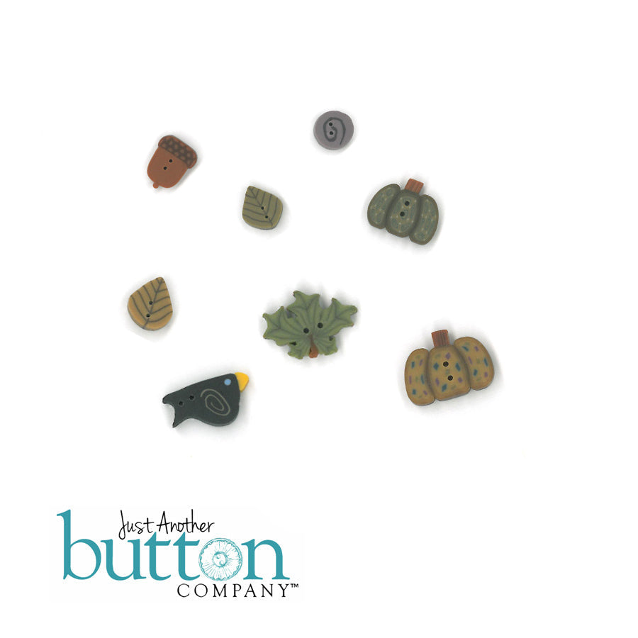 Shepherd’s Bush Printworks: Autumn Trifles Embellishment Pack by Just Another Button Company