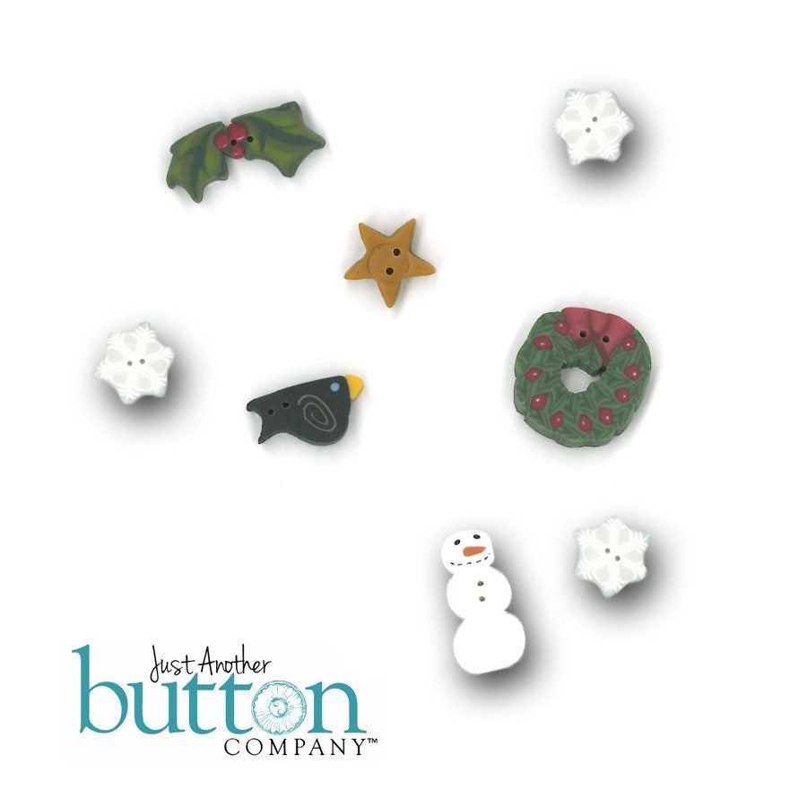 Shepherd’s Bush Printworks: Home for the Holidays Embellishment Pack by Just Another Button Company