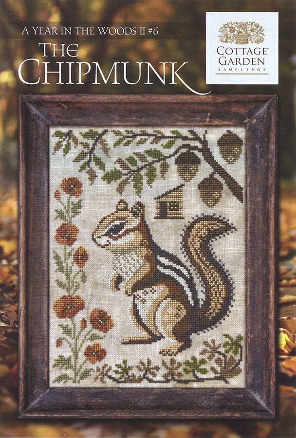 A Year in the Woods II #6 The Chipmunk by Cottage Garden Samplings