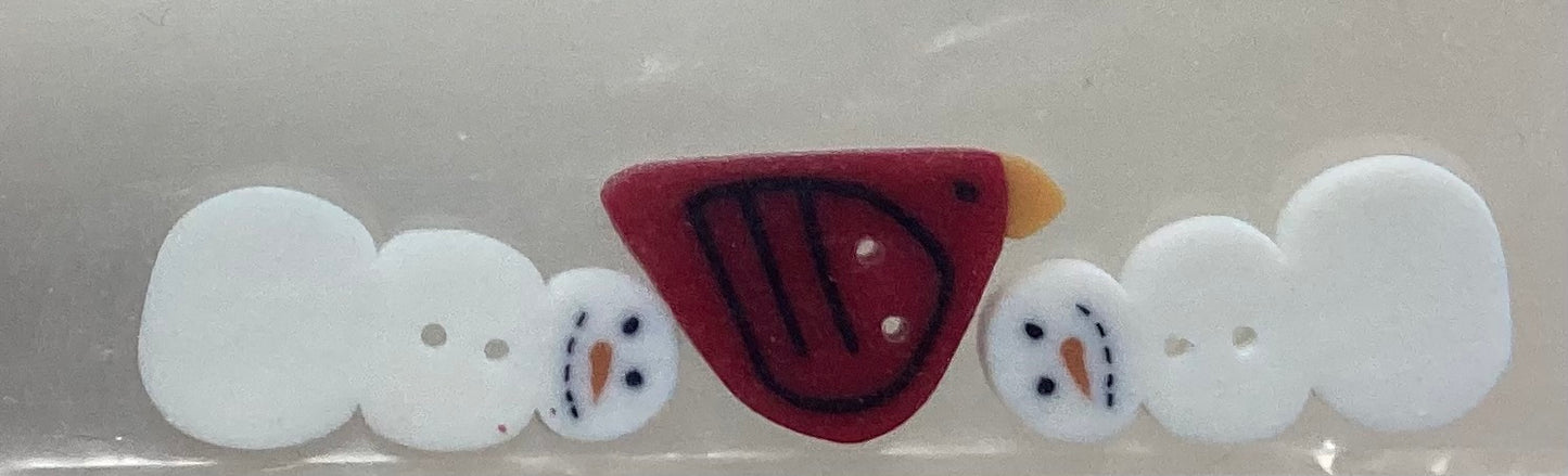 The Stitching Parlor: Welcome Winter Embellishment Pack by Just Another Button Company