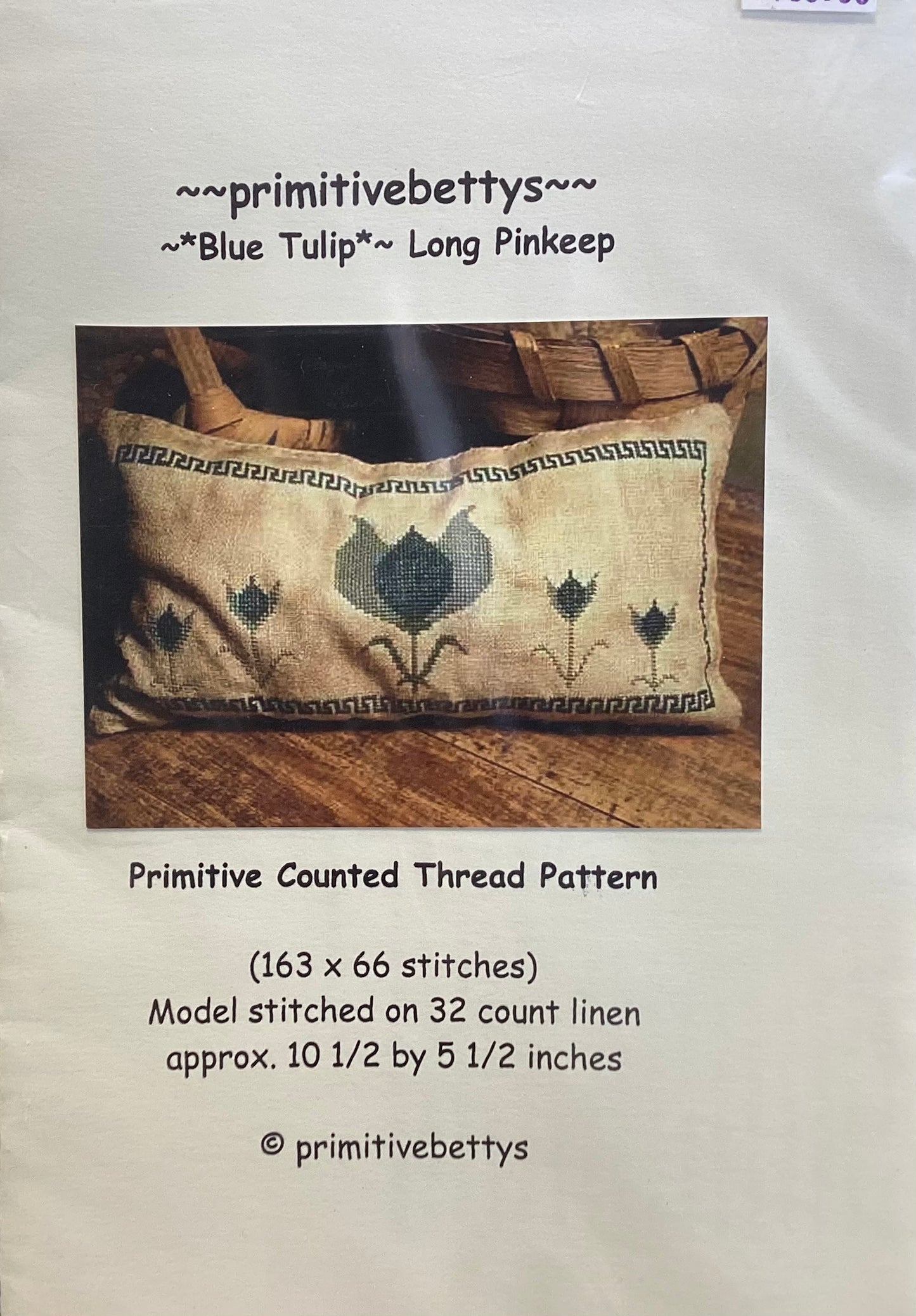 Blue Tulip by Primitive Betty’s