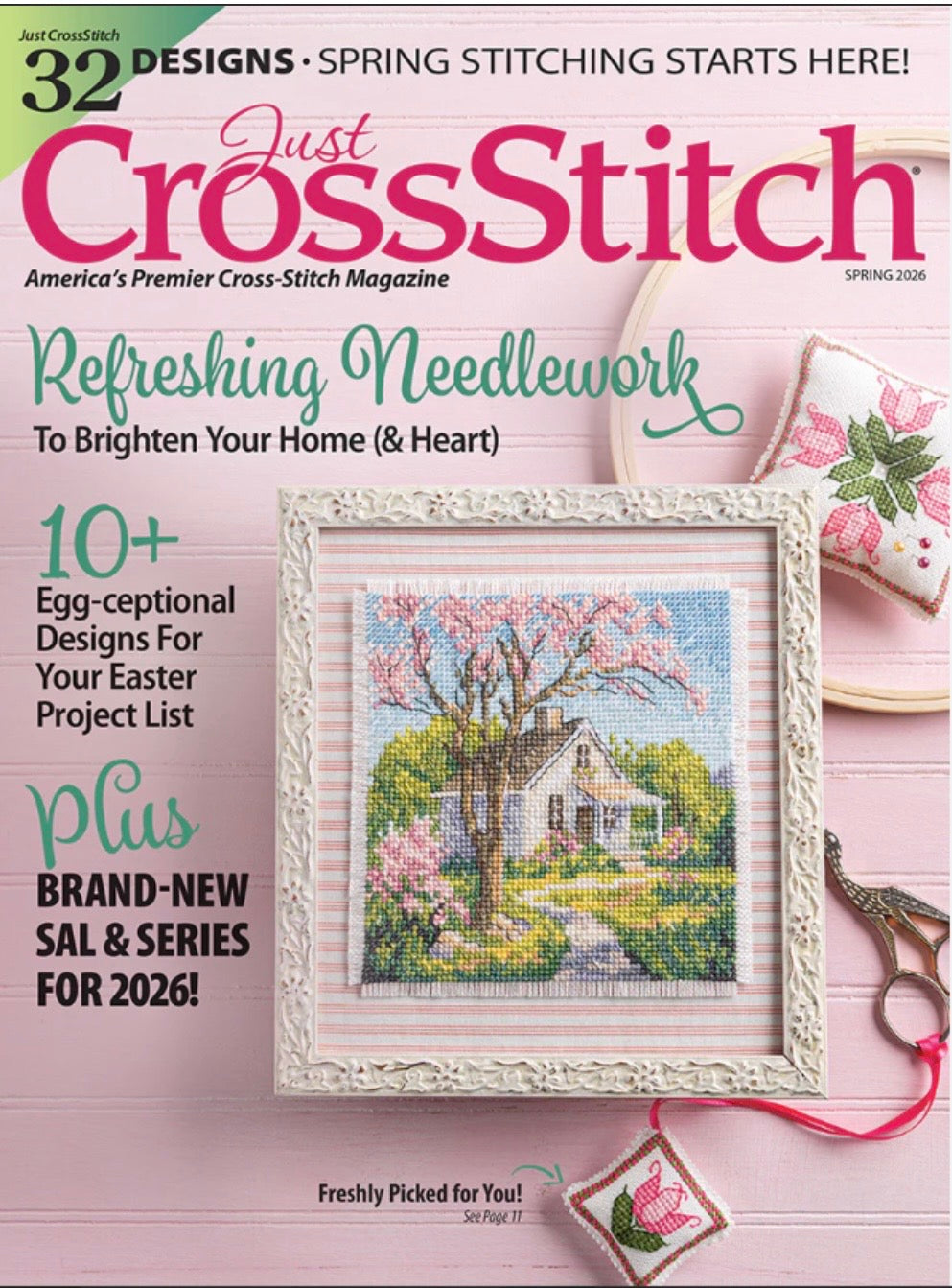 Just CrossStitch Spring 2026
