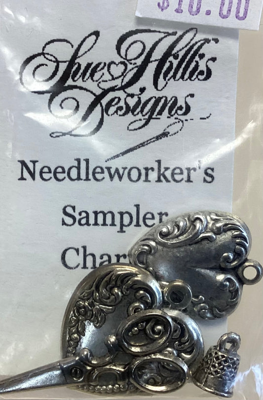 Needleworker’s Sampler Embellishment Pack by Sue Hillis Designs