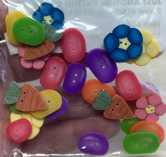 The Sunflower Seed: Happy Easter Embellishment Pack by Just Another Button Company
