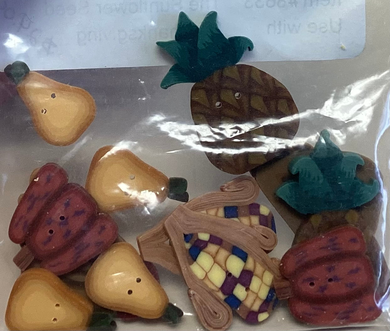 The Sunflower Seed: Thanksgiving Embellishment Pack by Just Another Button Company