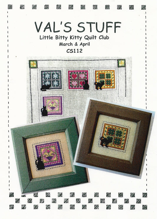 Little Butty Kitty Quilt Club: March & April by Val’s Stuff