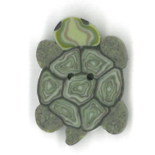 Tiny Turtle Button by Just Another Button Company