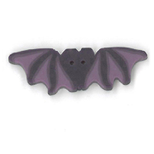 Large Purple Bat Button by Just Another Button Company