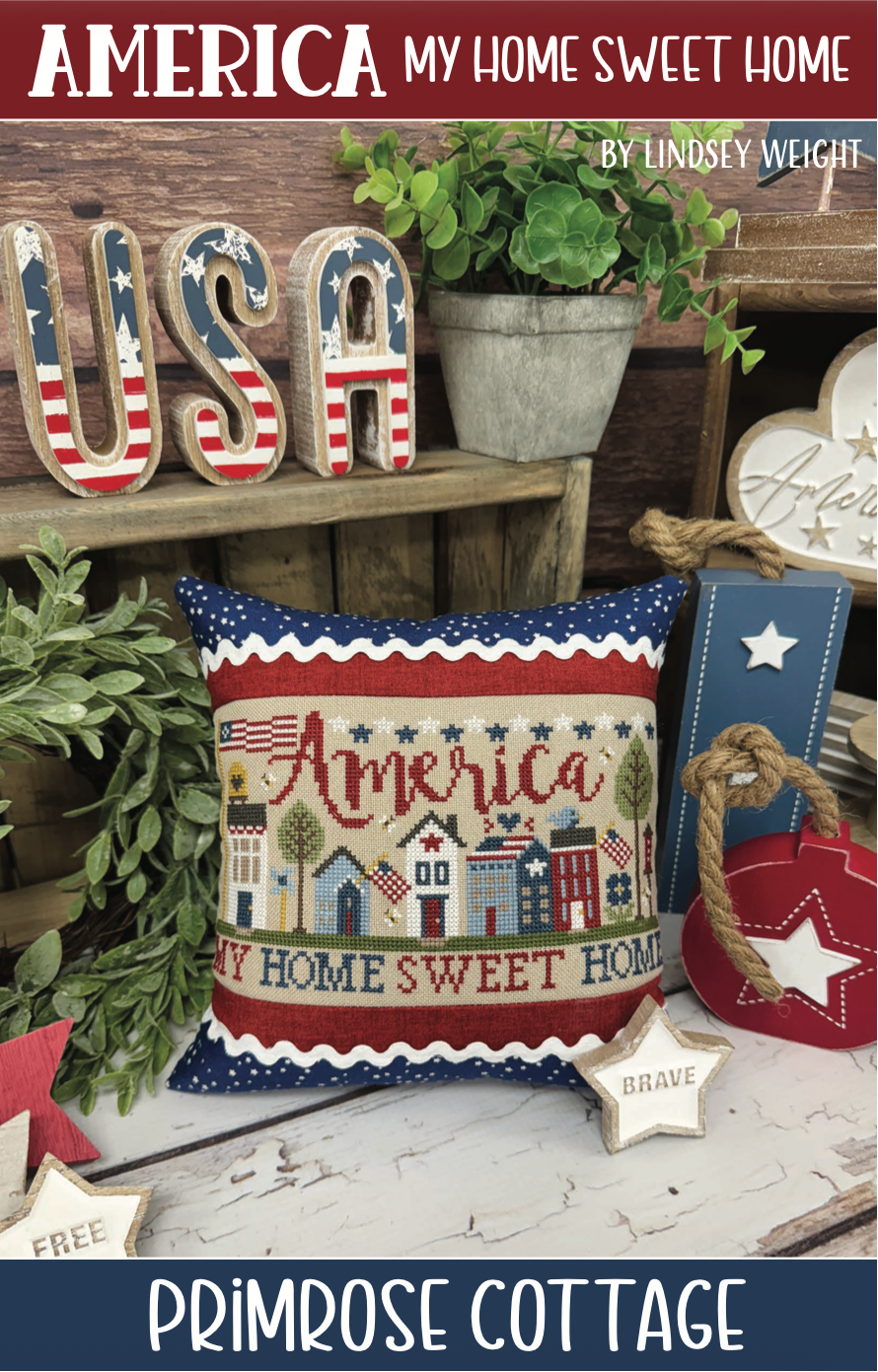 America My Home Sweet Home by Primrose Cottage