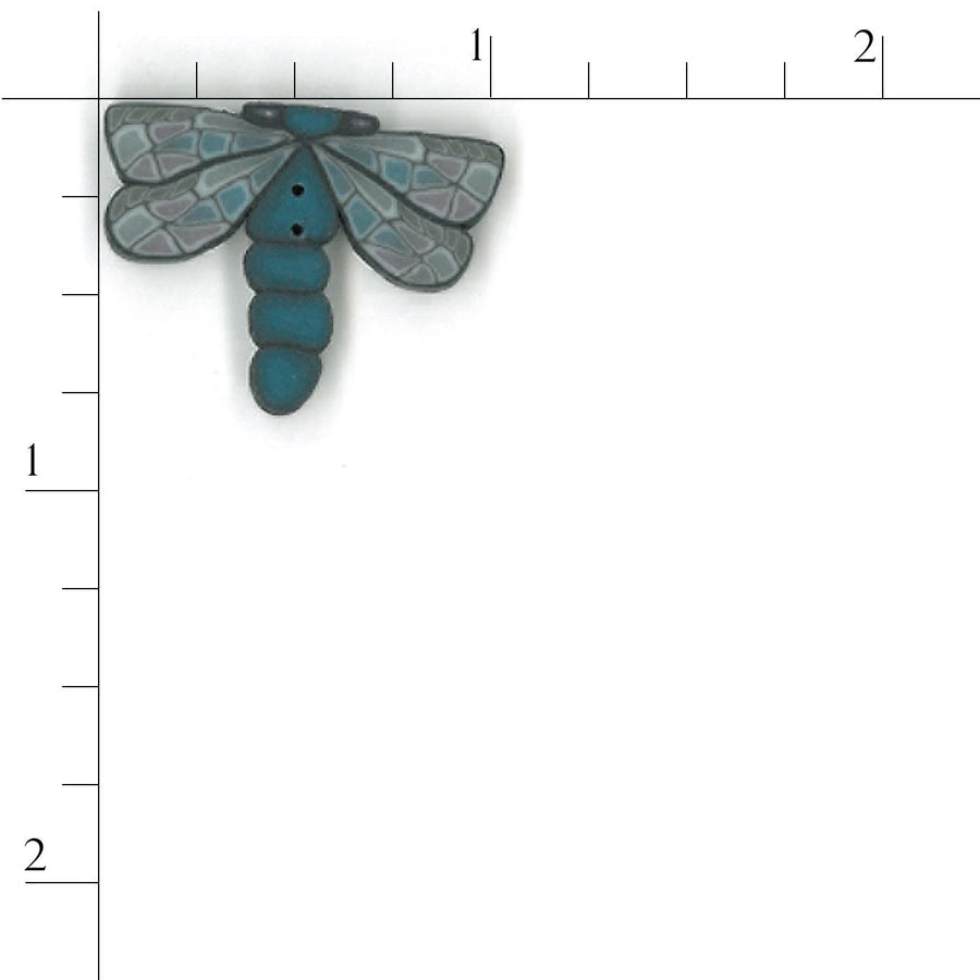Large Dragonfly Button by Just Another Button Company