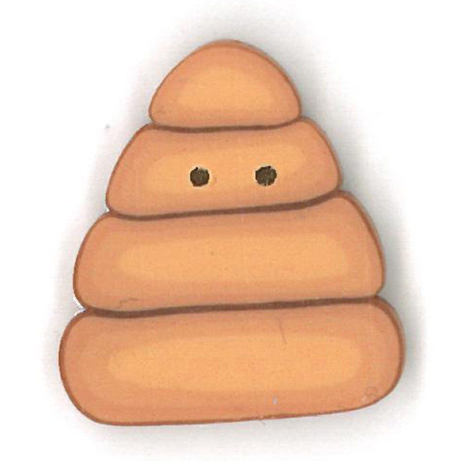 Small Bee Hive Button by Just Another Button Company