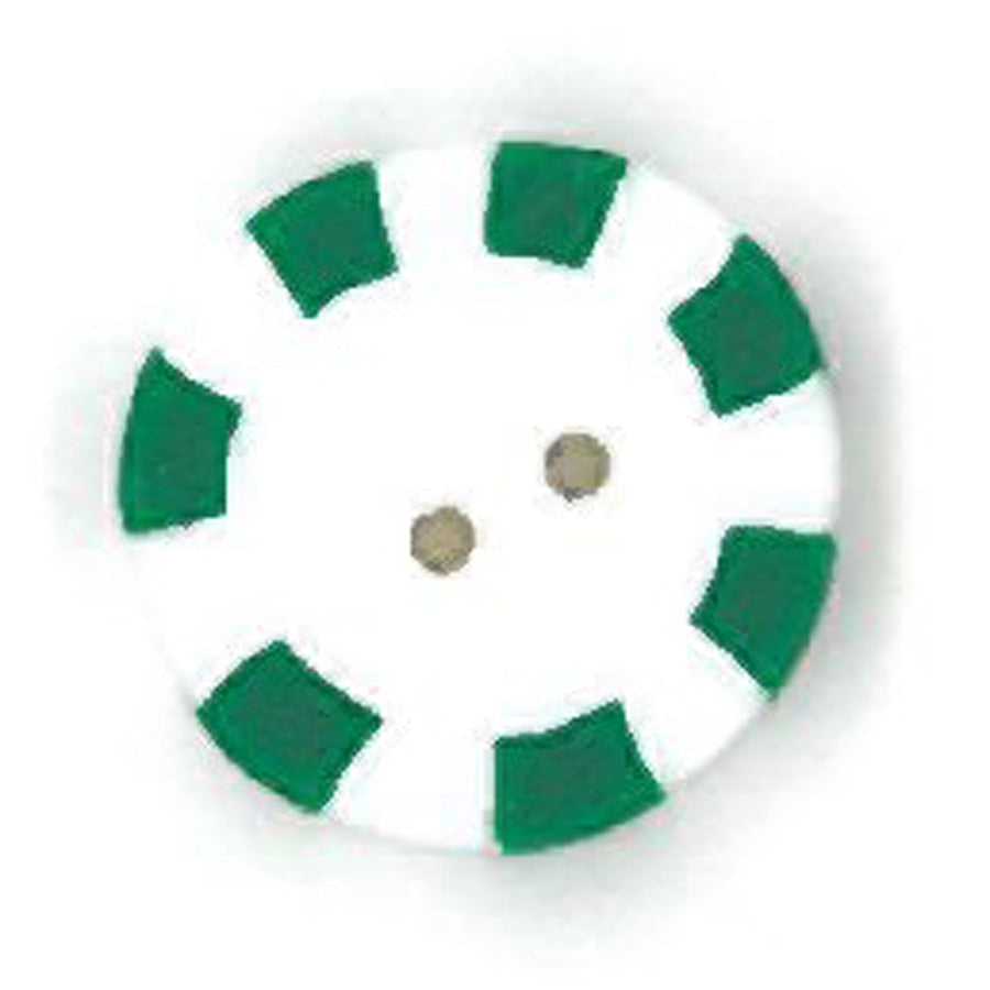 Small Green Peppermint Button by Just Another Button Company