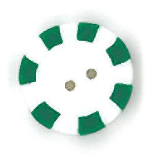 Small Green Peppermint Button by Just Another Button Company