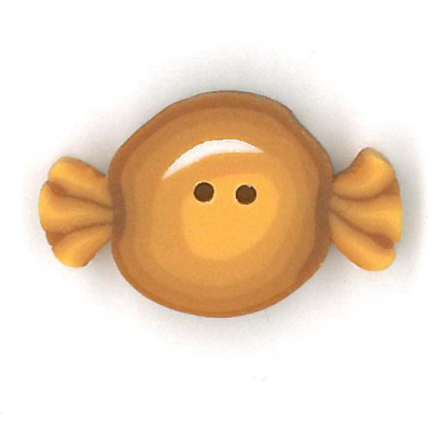 Small Butterscotch Candy Button by Just Another Button Company