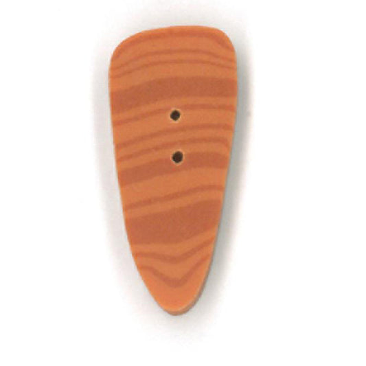 Small Nose Carrot Button by Just Another Button Company